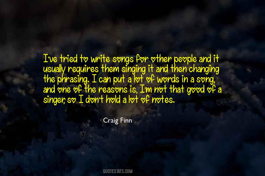 Quotes About A Singer #1100422