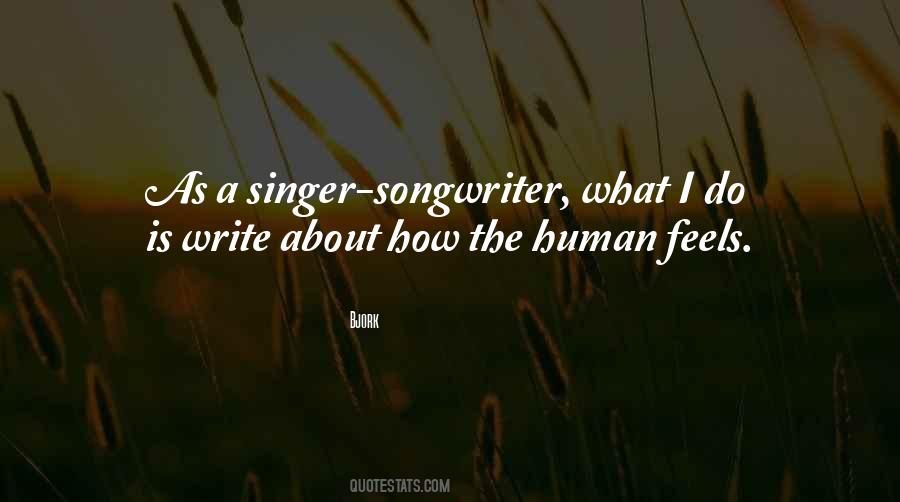 Quotes About A Singer #1112135