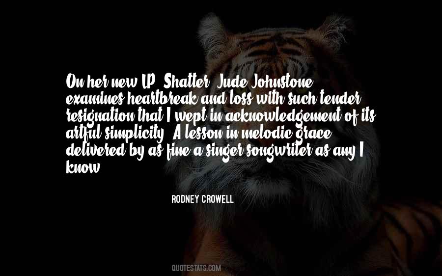 Quotes About A Singer #1113829