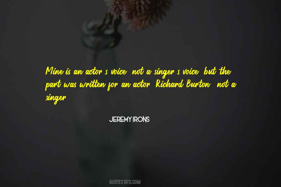 Quotes About A Singer #1198710