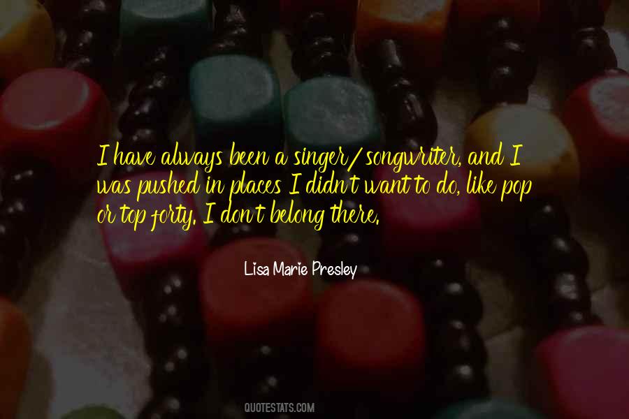 Quotes About A Singer #1214246