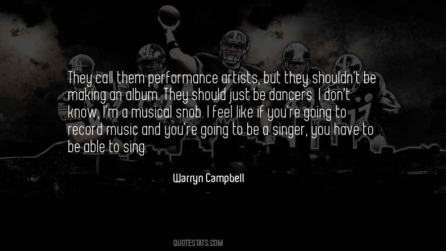 Quotes About A Singer #1226747