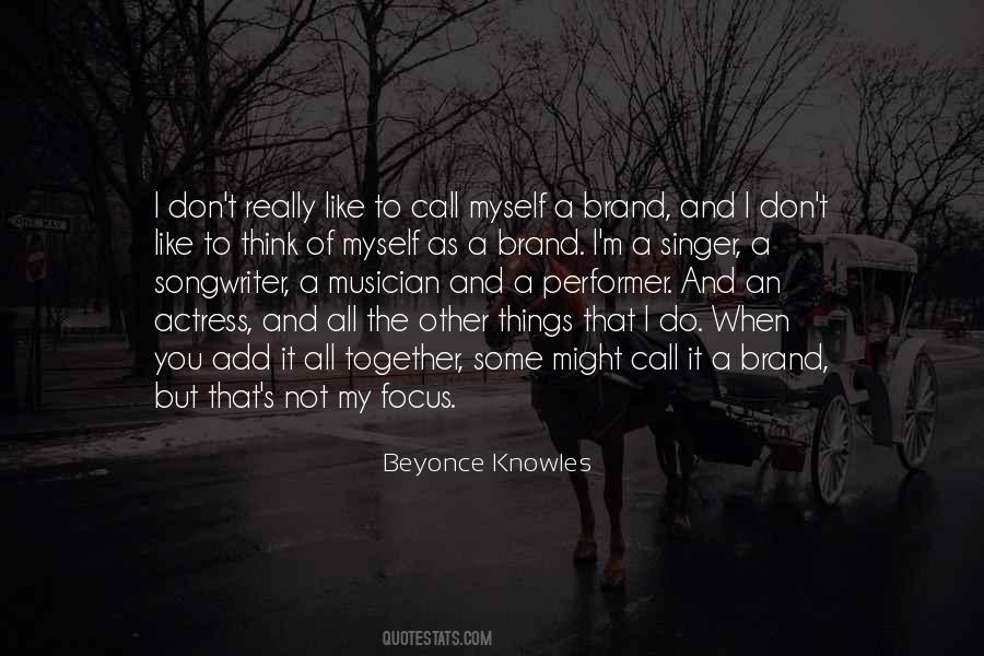 Quotes About A Singer #1269317