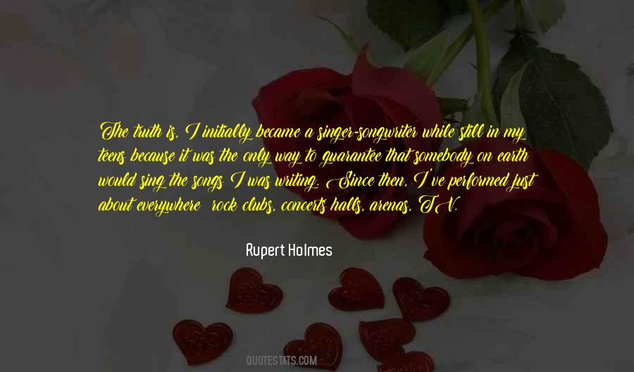 Quotes About A Singer #1350438