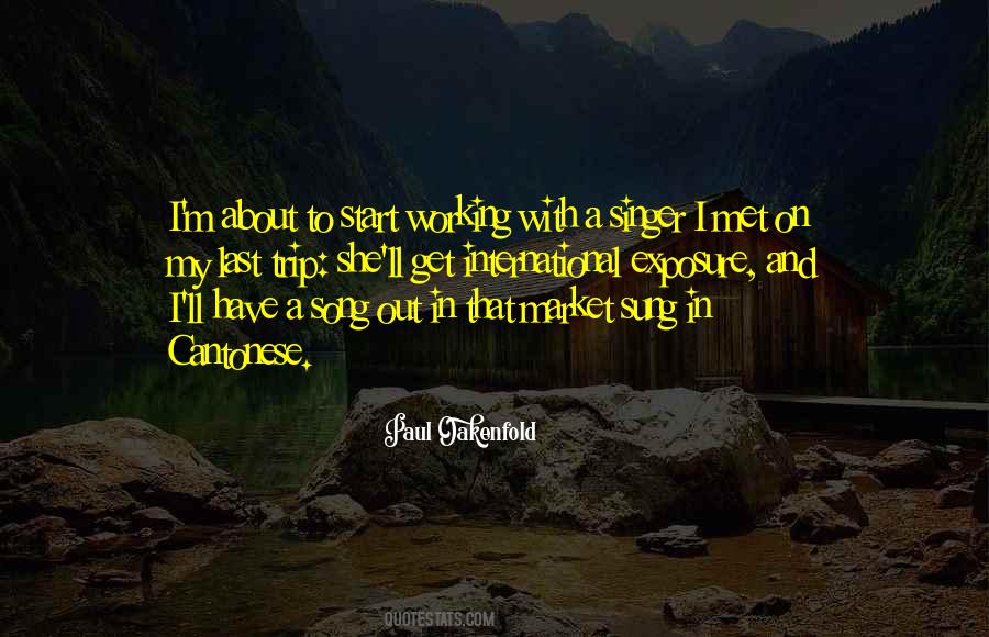 Quotes About A Singer #888020