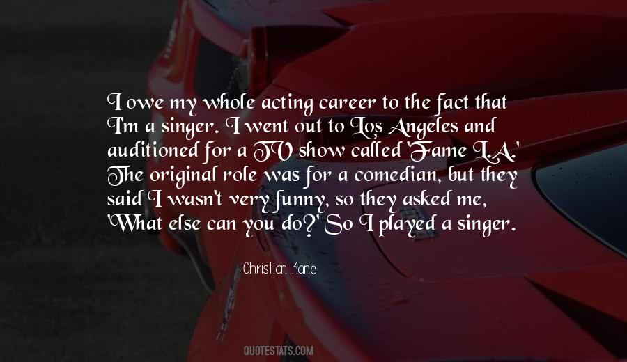 Quotes About A Singer #903865