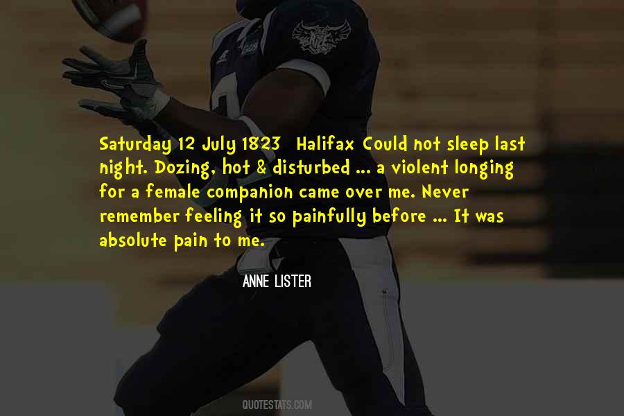 Quotes About Halifax #806041
