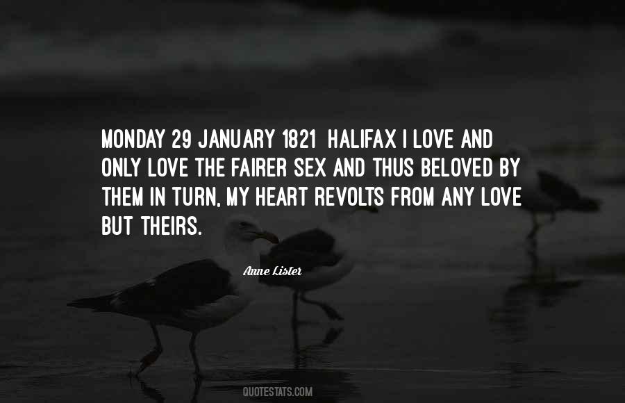 Quotes About Halifax #8432