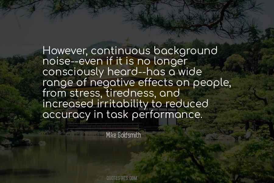 Quotes About Background Noise #1507781