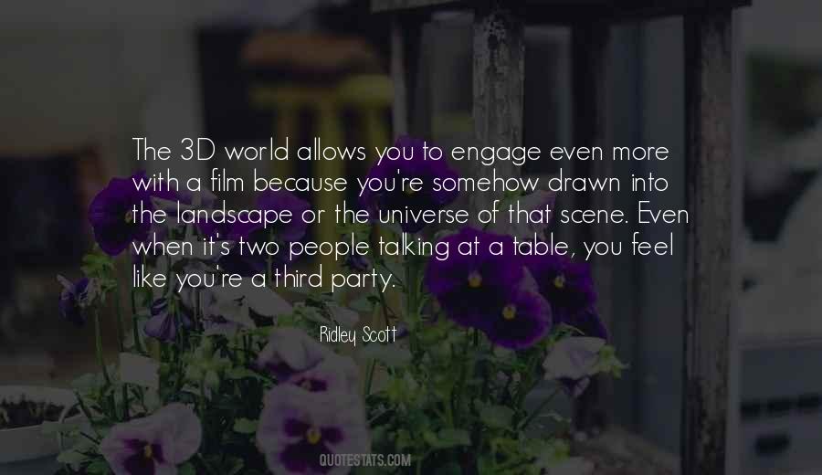 Quotes About The 3d #565483