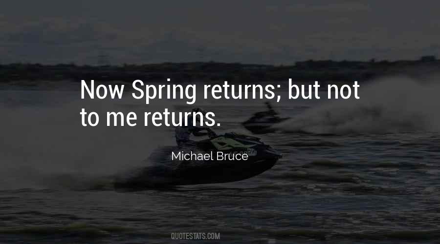 Return Of Spring Quotes #1628170
