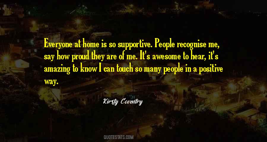 Supportive People Quotes #1219028