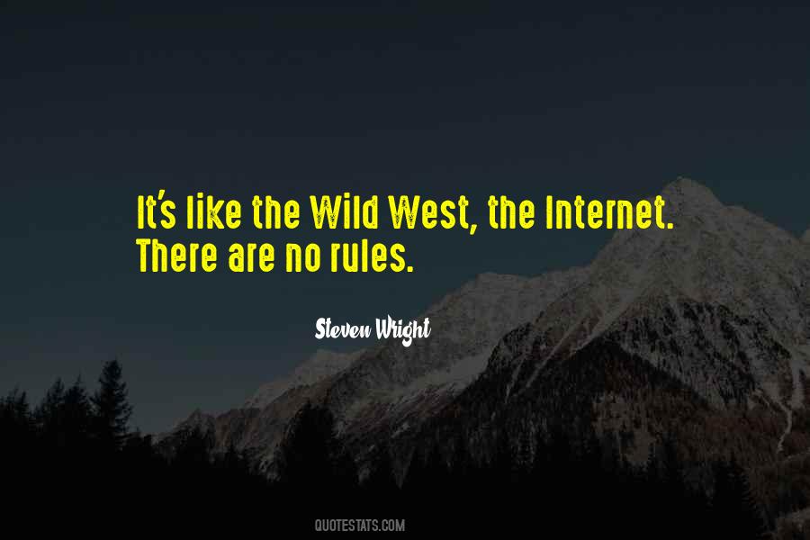 Quotes About Wild West #1319751