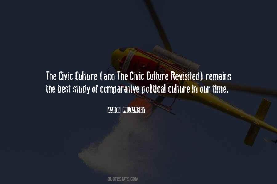 Quotes About Political Culture #679829