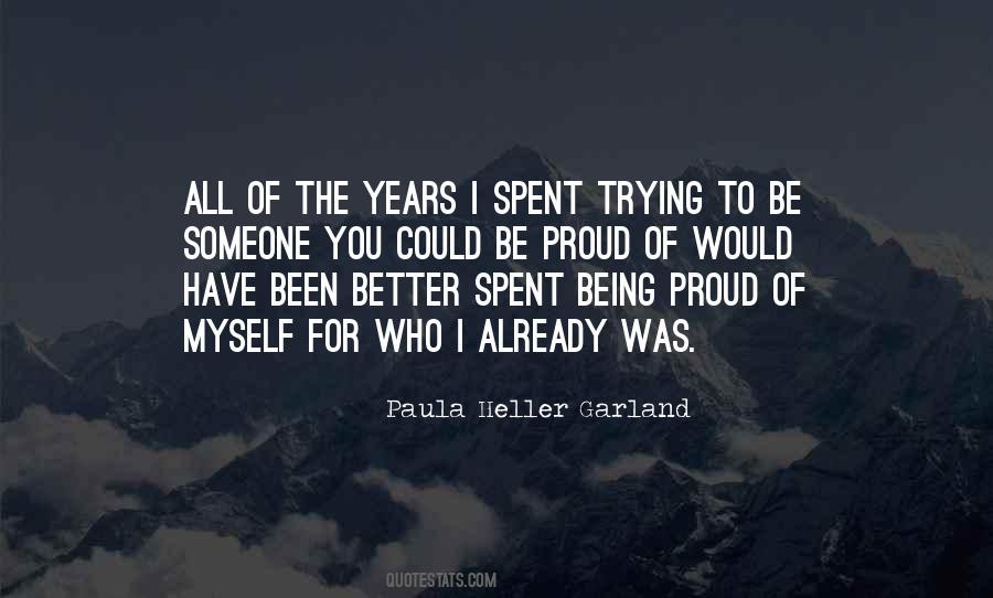 Quotes About Being Proud #50944