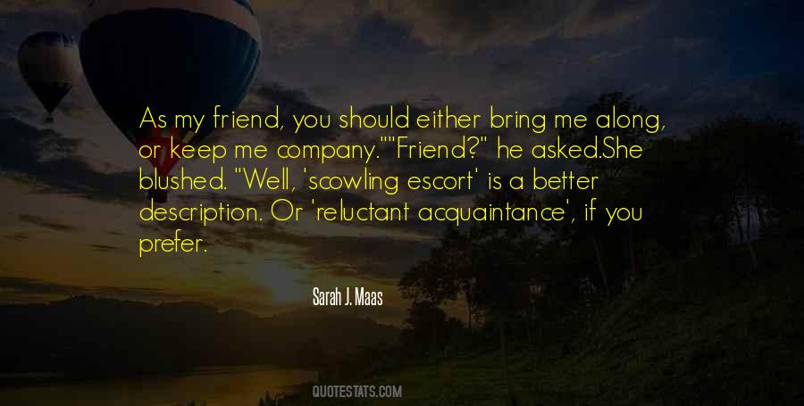 Friend And Acquaintance Quotes #106613