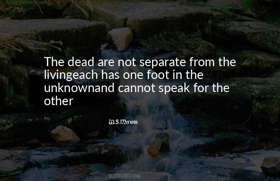 Separate From Each Other Quotes #1545784