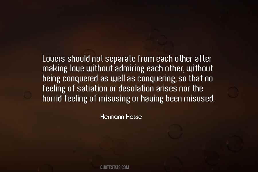 Separate From Each Other Quotes #332224