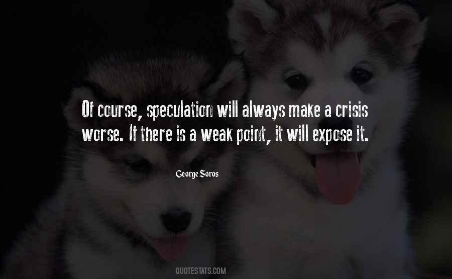 Quotes About Weak Points #8318