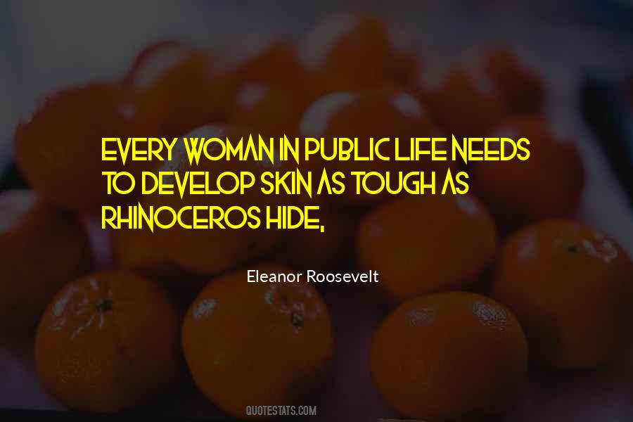 Quotes About Tough Woman #701946