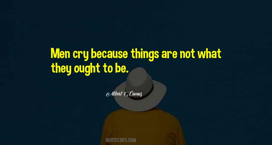 Men Who Cry Quotes #217591
