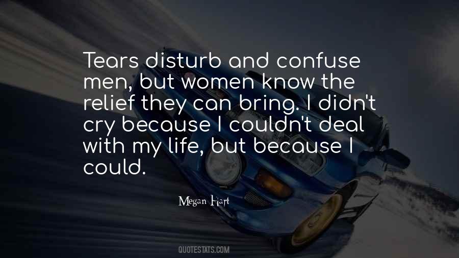 Men Who Cry Quotes #458380