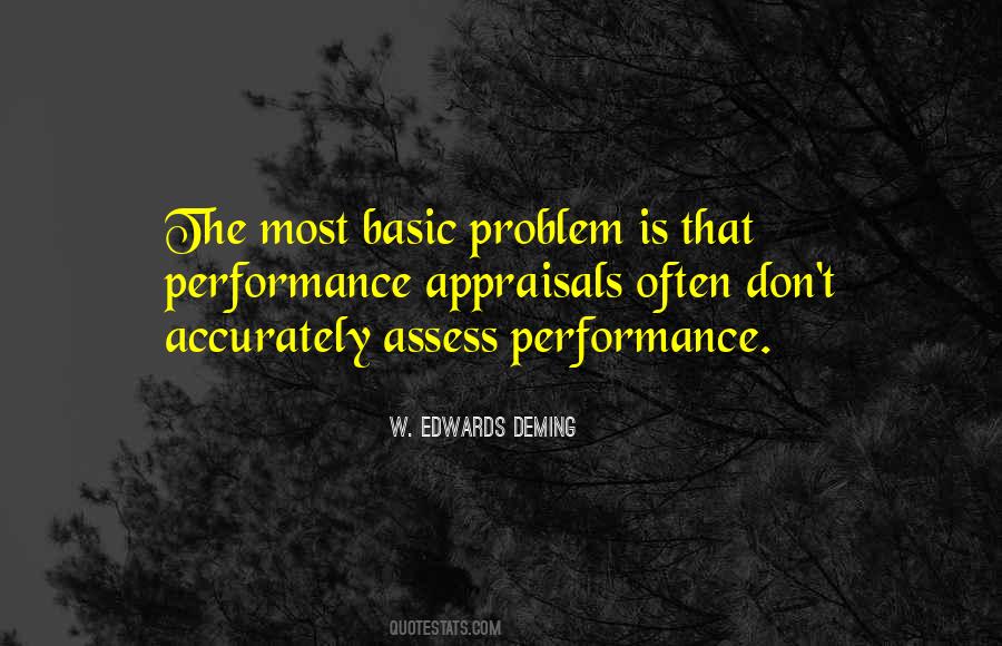 Quotes About Performance Appraisals #1339553