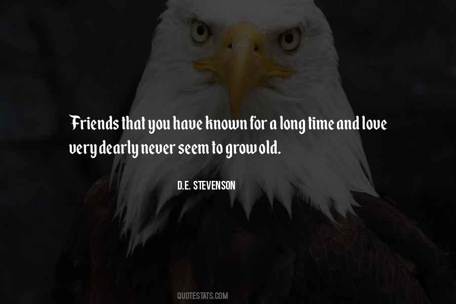 Quotes About A Long Friendship #914290