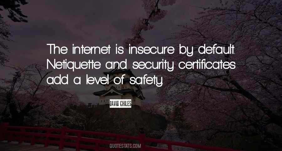 Quotes About Internet Safety #11764