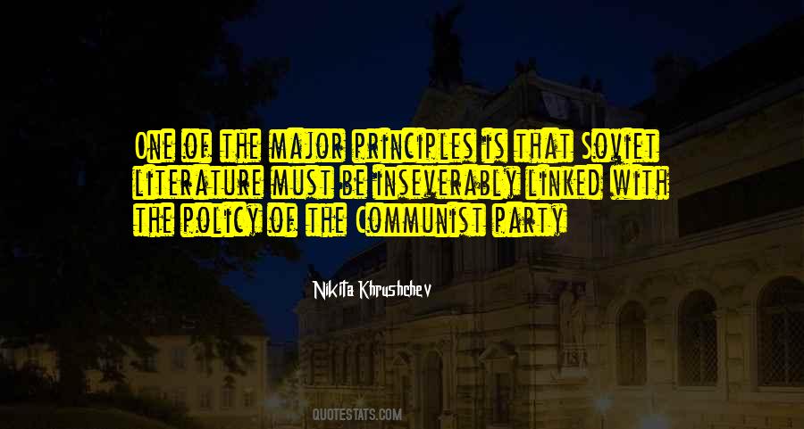 Policy One Quotes #607623