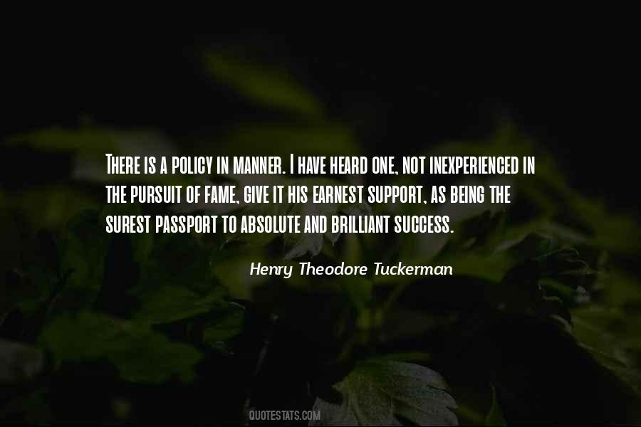 Policy One Quotes #678432