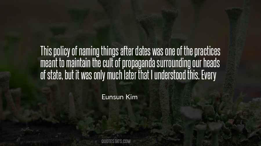 Policy One Quotes #705858