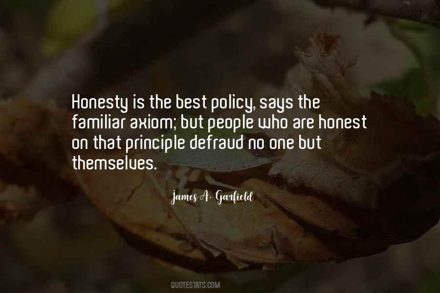 Policy One Quotes #834382