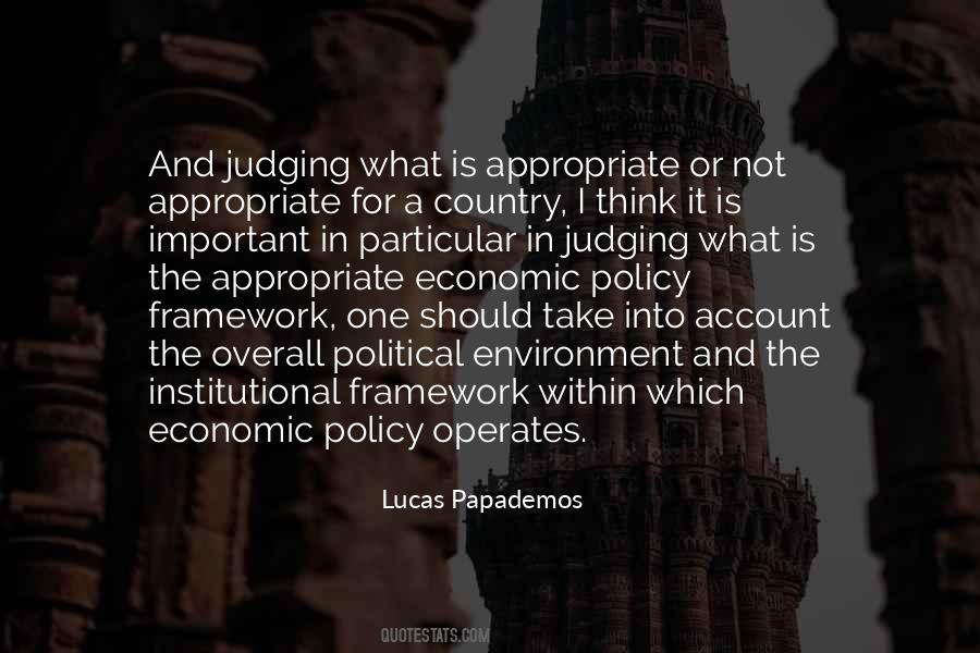Policy One Quotes #85832