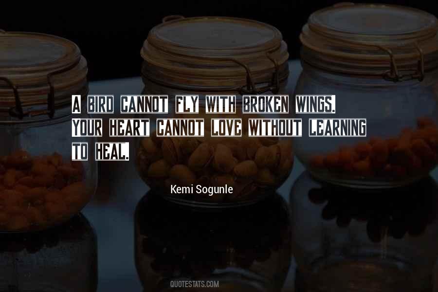 Quotes About Broken Wings #136159