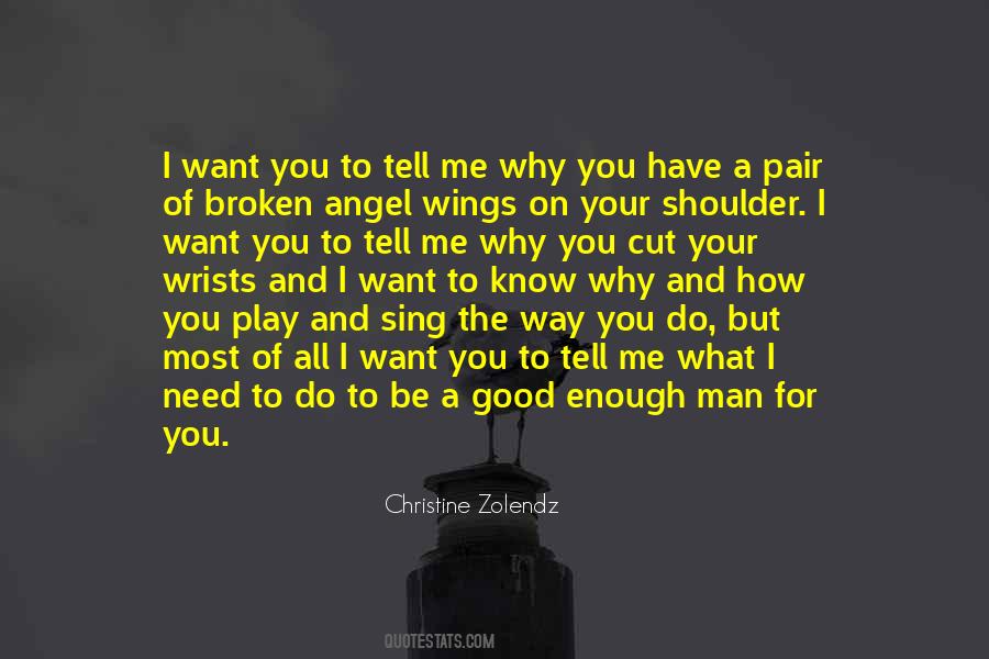 Quotes About Broken Wings #60452