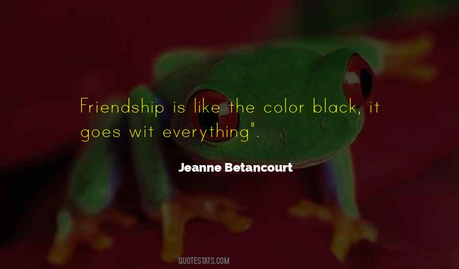 Black Is The Color Quotes #463683