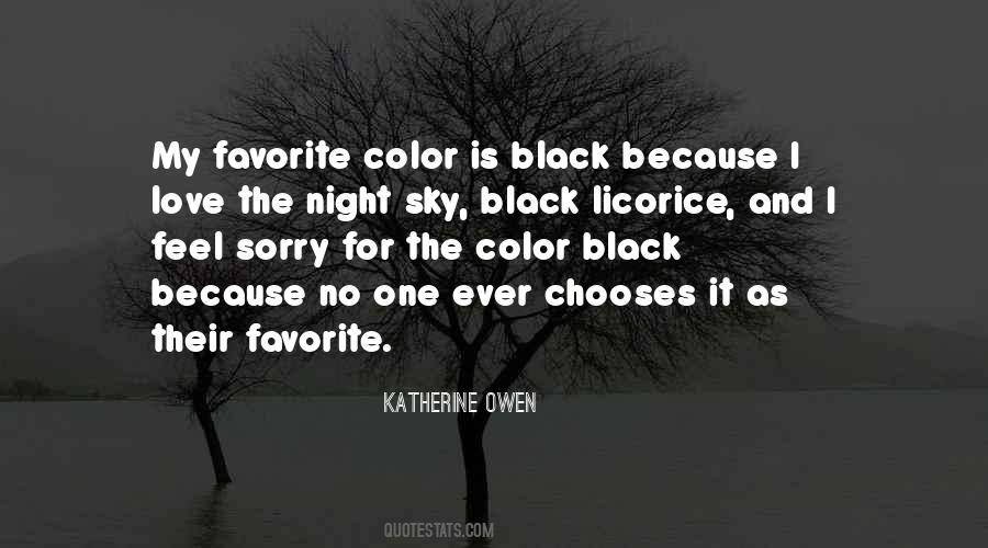 Black Is The Color Quotes #495074