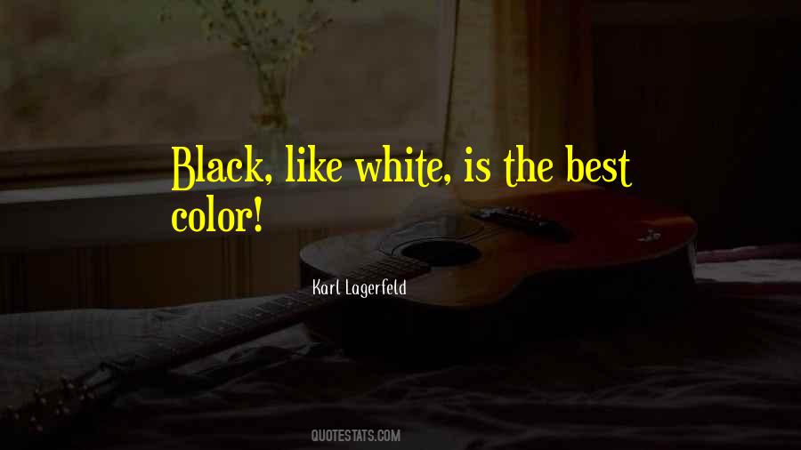 Black Is The Color Quotes #627845