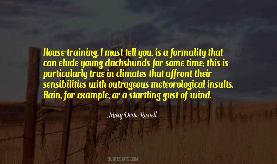 Quotes About Training In The Rain #1308198