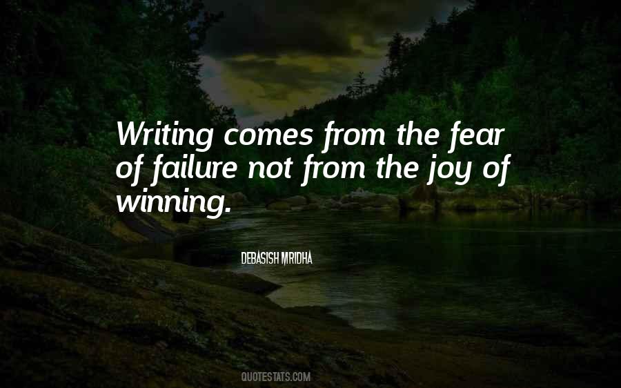 Quotes About The Joy Of Writing #1233194