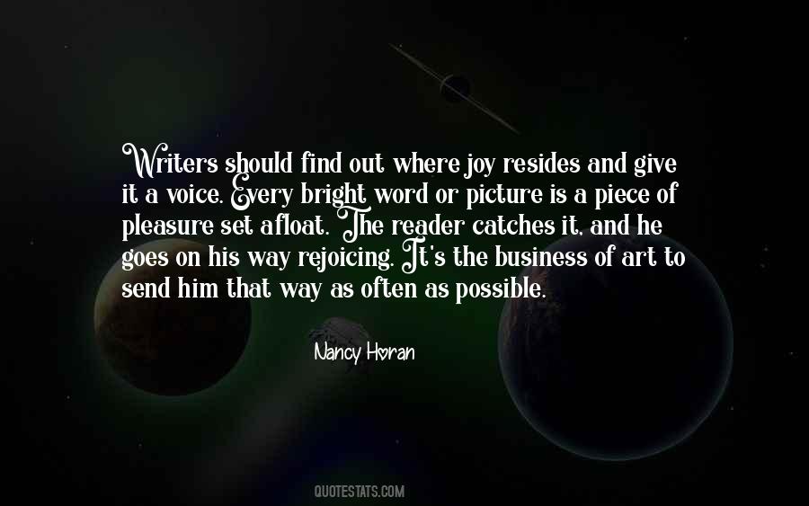 Quotes About The Joy Of Writing #930268