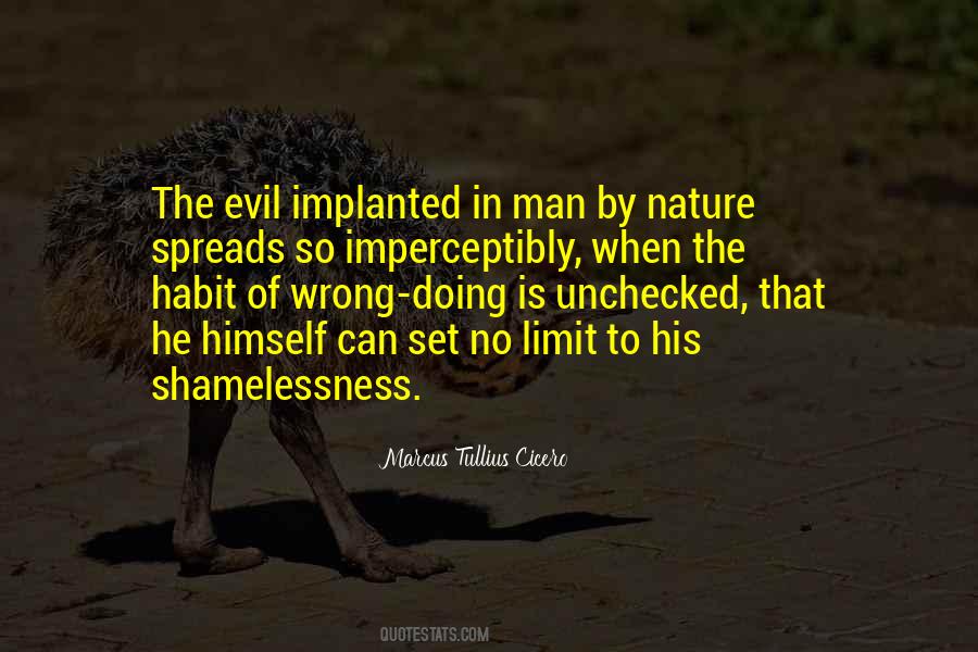 Quotes About The Nature Of Evil #889536