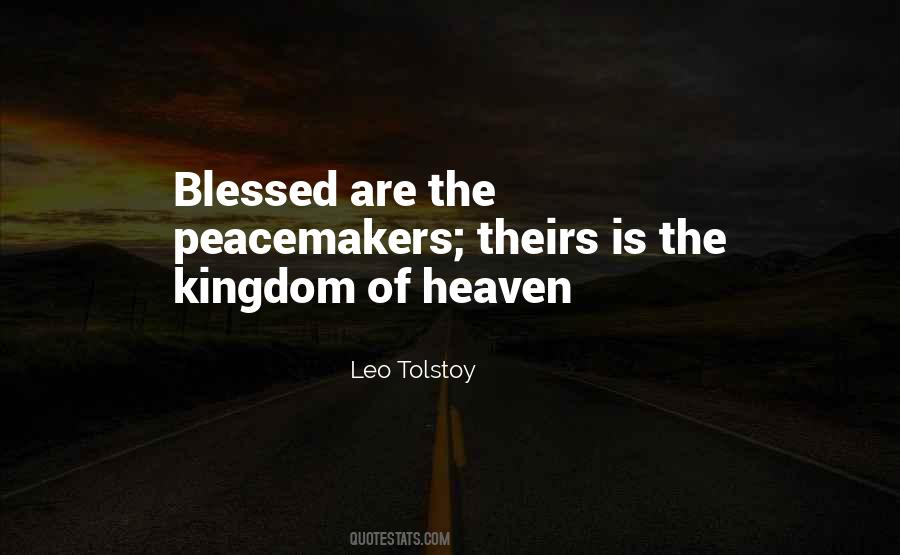 Quotes About The Kingdom Of Heaven #39535