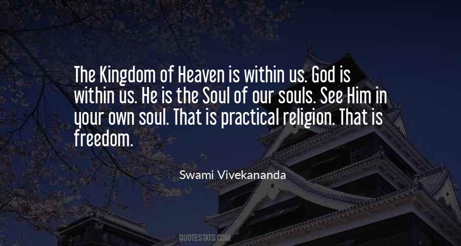 Quotes About The Kingdom Of Heaven #949031