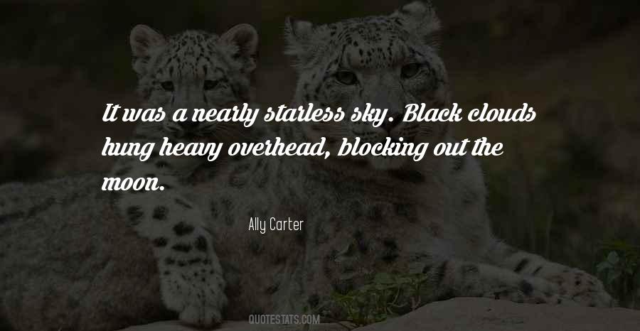 Quotes About Black Clouds #471786