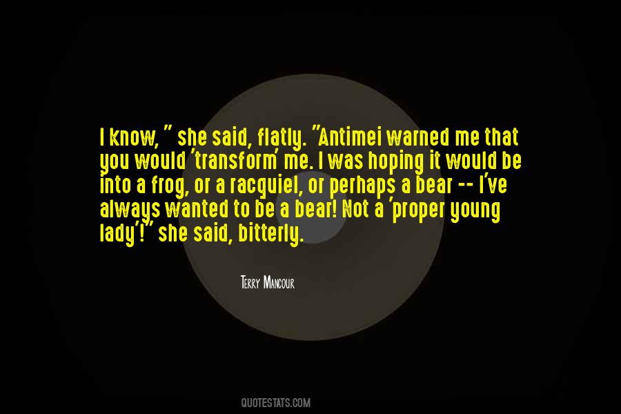 Quotes About A Bear #1403580