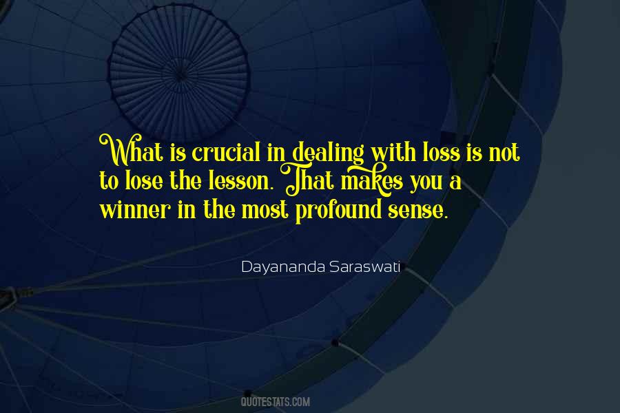 Quotes About Dealing With Loss #192321
