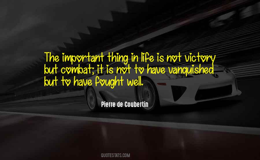 Quotes About Victory In Life #758764