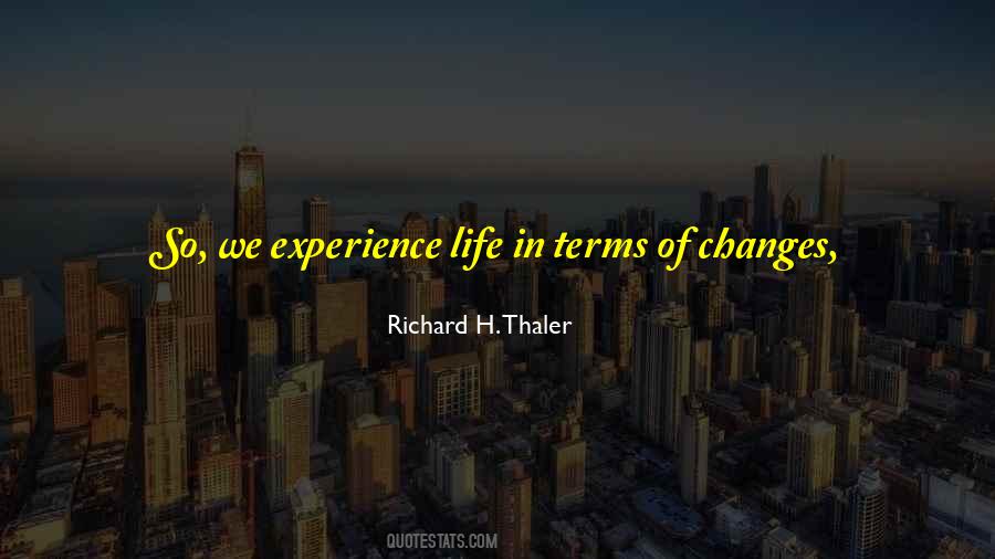 Quotes About Changes In Life #210955